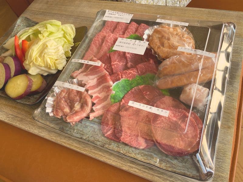 中津留のバーベキューセット