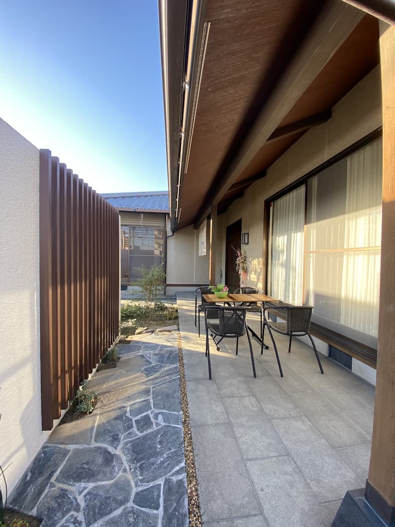 野はら邸バーベキューテラス